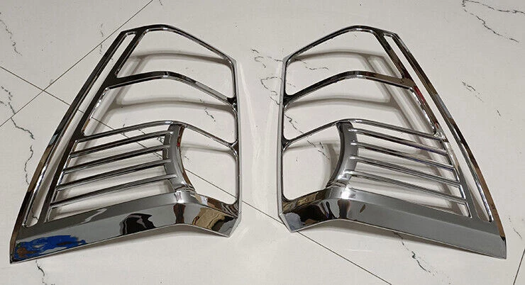 2 piezas para Suzuki Grand Vitara 2006-2013 ABS cromo luz trasera lámpara cubierta moldura Foto 2 de 4