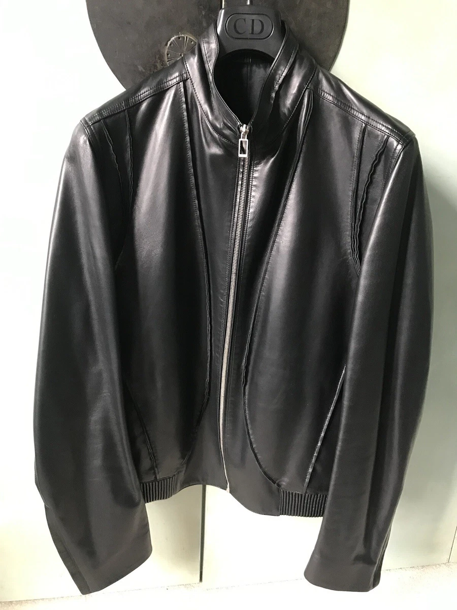 Dior Leather Outer Shell Coats, Jackets & Waistcoats for Men for