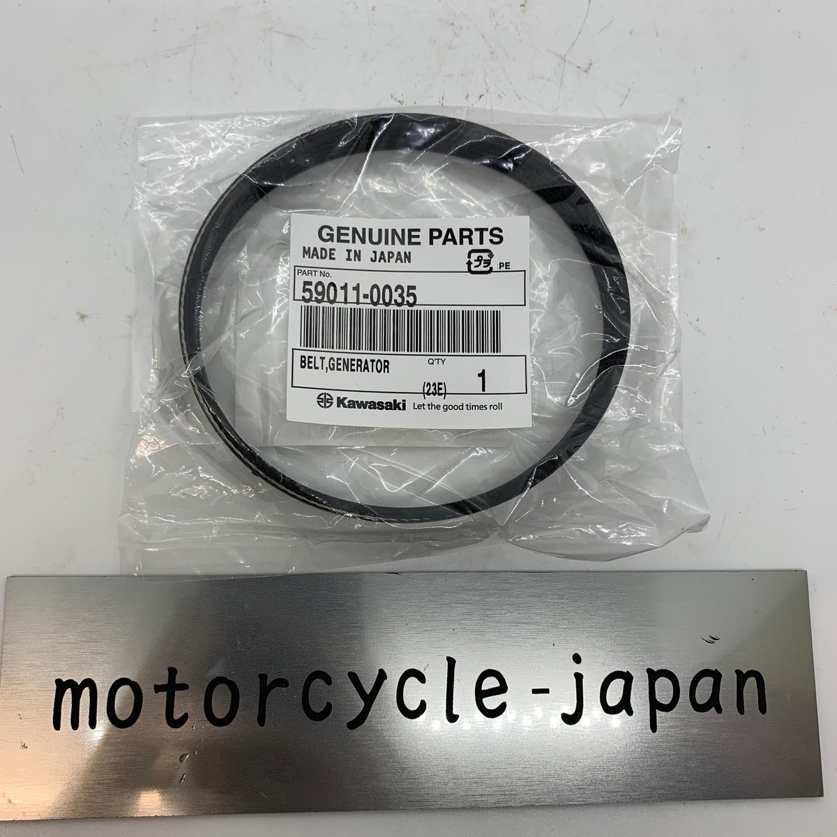 KAWASAKI Genuine Ninja 750R Generator Belt 59011-0035 | eBay
