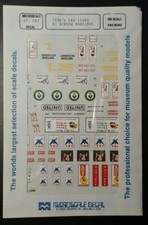 HO Scale Microscale 87-287 1930's Era Signs With Window Markings Decal