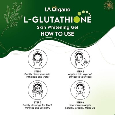 la organo glutathione skin whitening cream Gel, 100g With Glutathione Serum, 30ml & Glutathione Cream, 50g & Glutatione Soap, 100g (Pack of 4) Beauty GLUTAMEG CREAM - Buy Online