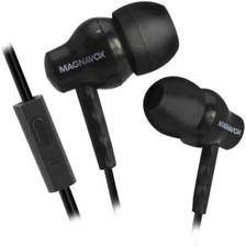 Magnavox MHP4851-BK Ear Buds with Microphone in Black  Available in Pink,...