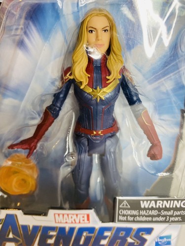 Marvel Avengers CAPTAIN MARVEL Movie MCU Basic 5" Action Figure, NEW - Picture 2 of 5