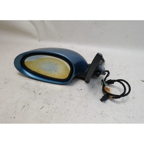 03-08 BMW E85 E86 Z4 Roadster Coupe Left Outside Side Mirror Maldives Blue OEM