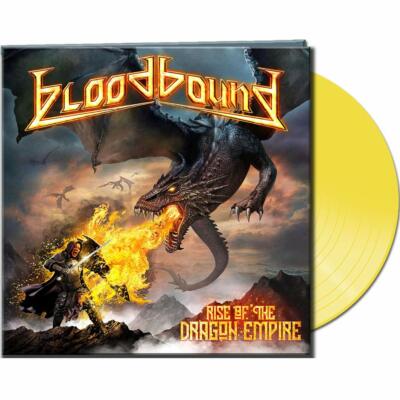 LP--  Bloodbound ?  Rise Of The Dragon Empire /Limited Edition, Yellow