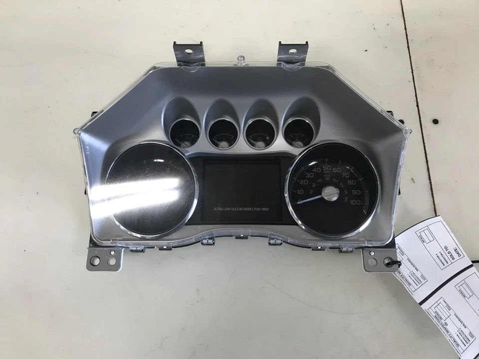 Used Speedometer Gauge fits: 2012 Ford F250SD PICKUP cluster MPH AT diesel 6.7L - Image 3 of 4