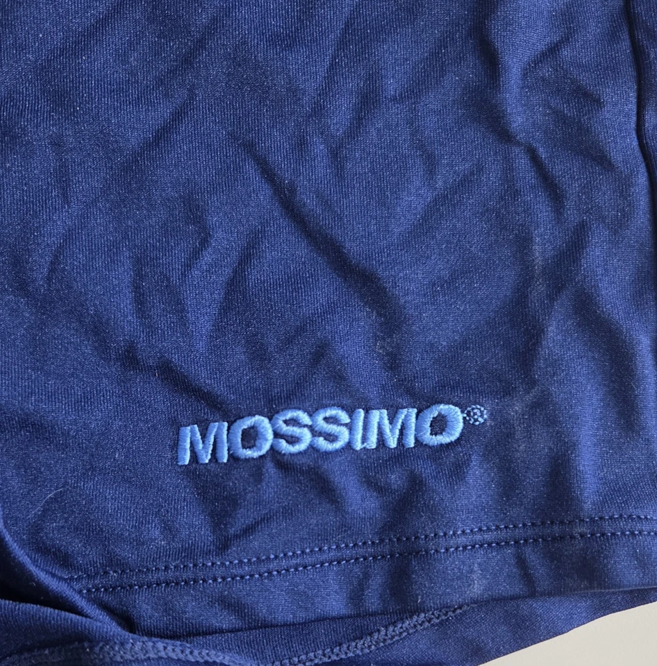 Y2k Mossimo Purple Blue Two Piece Swimsuit String Bikini Boy Shorts Women's XL - Image 3 of 4