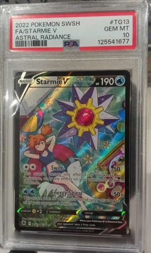 Starmie V TG13/TG30  - PSA 10 (Astral Radiance)