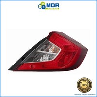 Faro - Rechter Externer RüCklicht LED Dunkler Boden DX Honda Civic 2017->