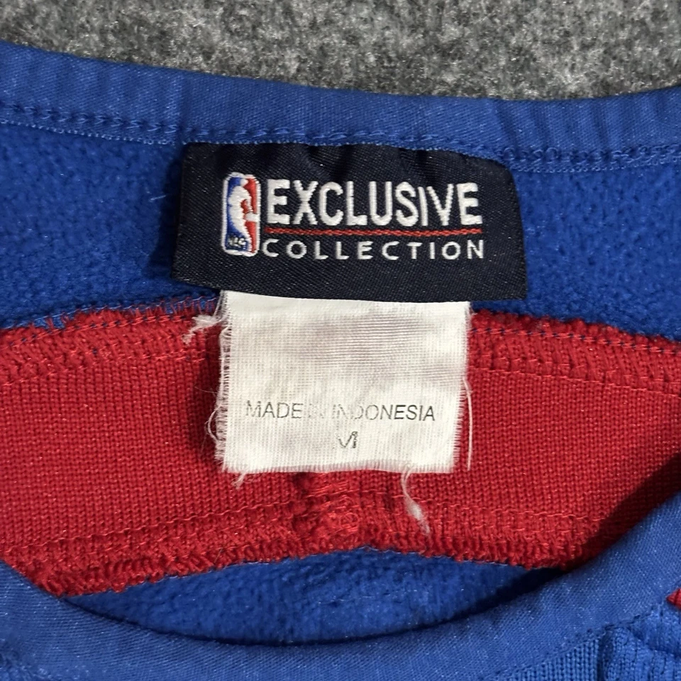 Suéter polar base térmica auténtico de los Detroit Pistons de la NBA talla M Foto 3 de 4