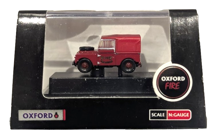 1:148 Scale Oxford NLAN188010 Land Rover S1 88 - Rover Fire Brigade - BNIB