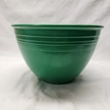 Original Vintage FIESTA Light Green #5 Nest Bowl  -  With  Inside Bottom Rings