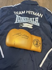 Ricky Hatton Team Jacket XL & Signed Boxing Glove