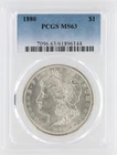 1880 Morgan Silver Dollar PCGS MS63 S$1 Philadelphia Minted No Reserve