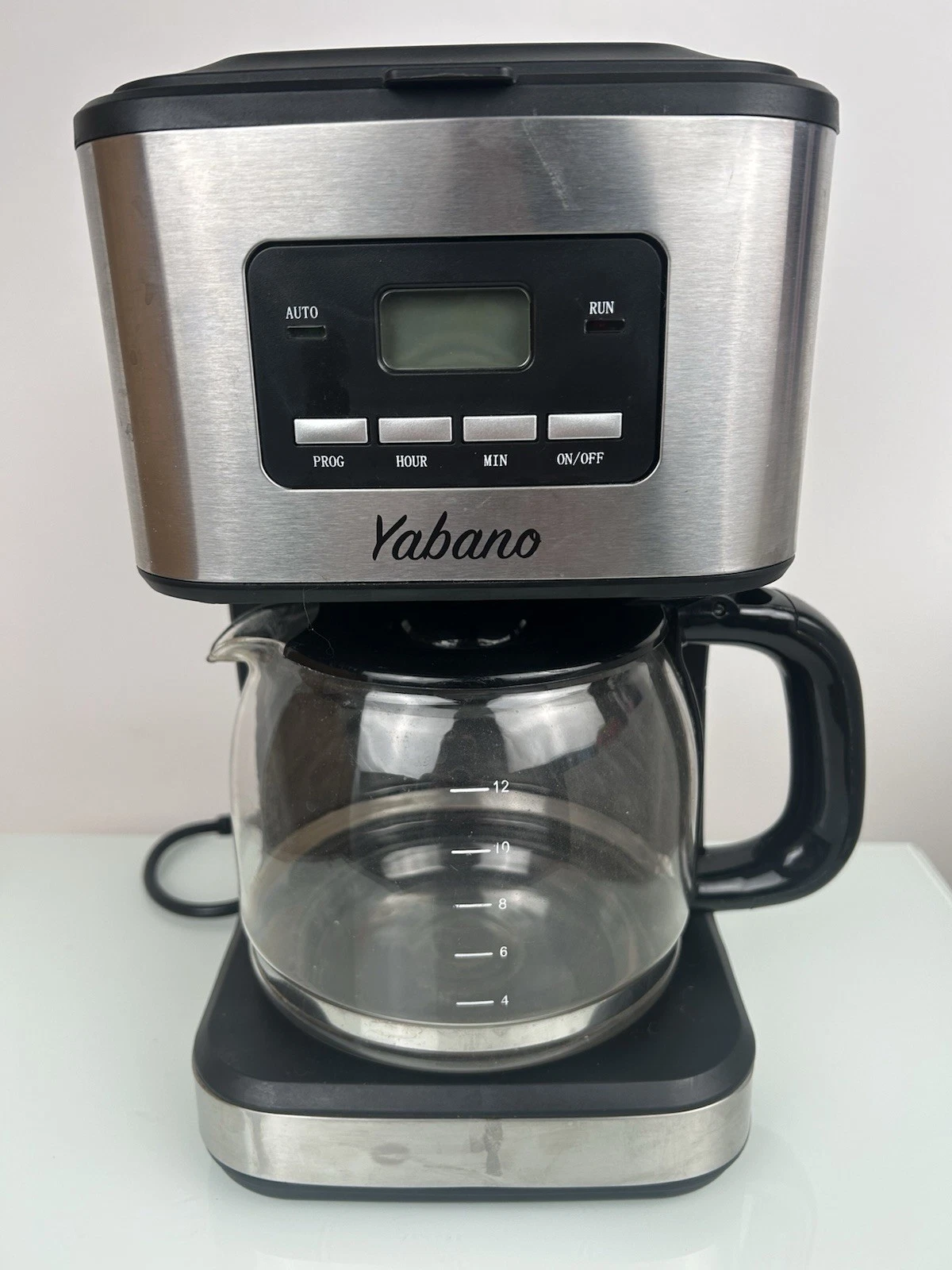 Yabano Coffee Maker Filter Coffee Machine Timer, 1.5L Programmable Drip Coffee