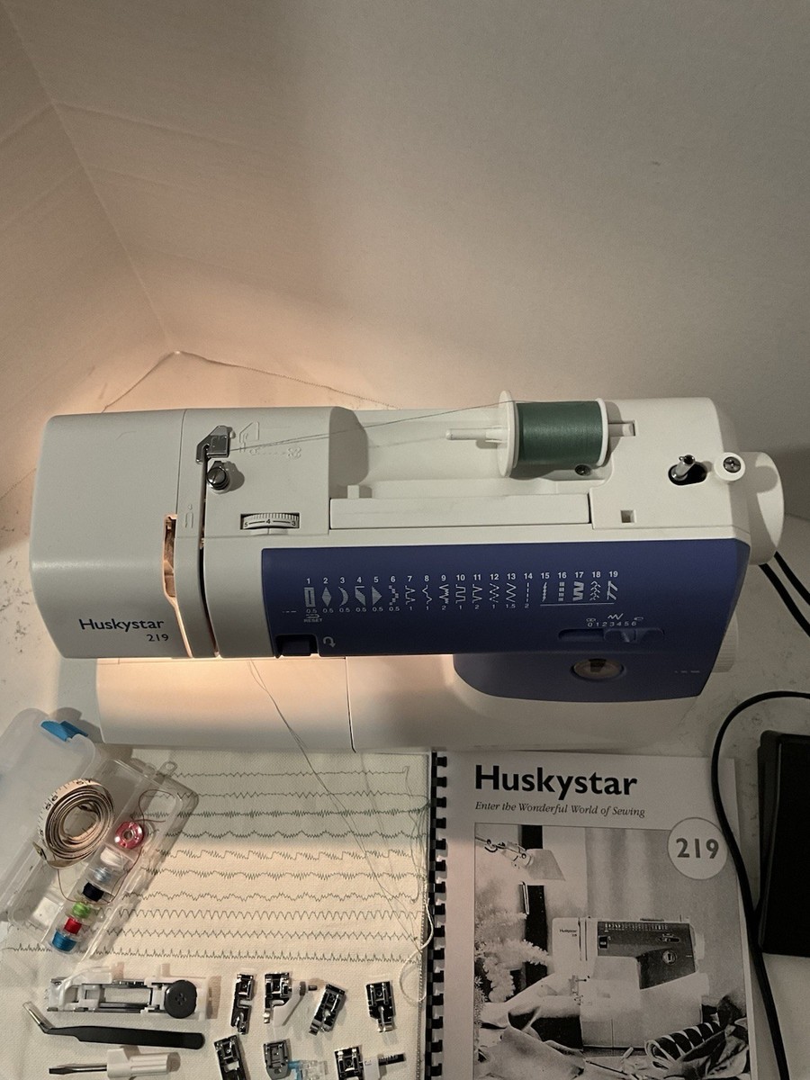 Husqvarna Viking /Huskystar 219 Sewing Machine/Embroidery | eBay