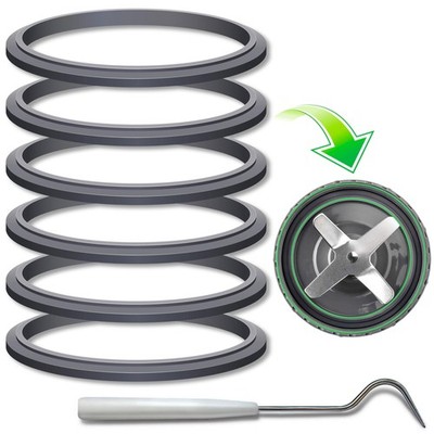 Gasket Replacement Rubber Ring Seal Rings Gaskets Part for Nutribullet Replac...