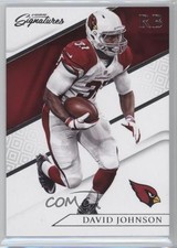 2016 Panini Prime Signatures David Johnson #122 0b3
