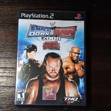 Smackdown vs Raw 2008 Featuring ECW (Sony PlayStation 2) CIB