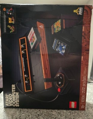 LEGO Atari 2600 Video Game Computer System 10306 - Complete Partially Built