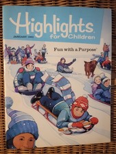 Highlights for Children Magazines January 1992 To July 1992