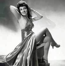 Vintage Photo 8.5x11   30105 Lovely Burlesque Diane Ross