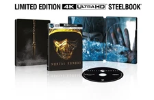 New Line Home Video Mortal Kombat 4K Ultra HD Steelbook Edition, Action Movie,