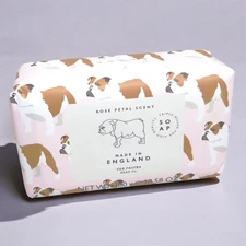 The Proper Soap Co. Rose Petal Scent Paper Wrapped Bar Soap 10.58oz 300g ~ New