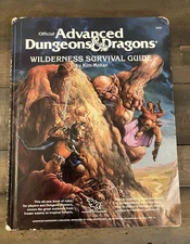 1st Edition TSR AD&D #2020 WILDERNESS SURVIVAL GUIDE Kim Mohan 1986