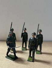 5 Britians Ltd Lead German WW1 Soldiers Articulated Arm 54mm