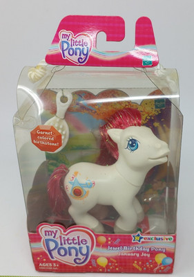 2004 My Little Pony Jewel Birthday JANUARY JOY MLP  G3  Toys R Us Exclusive
