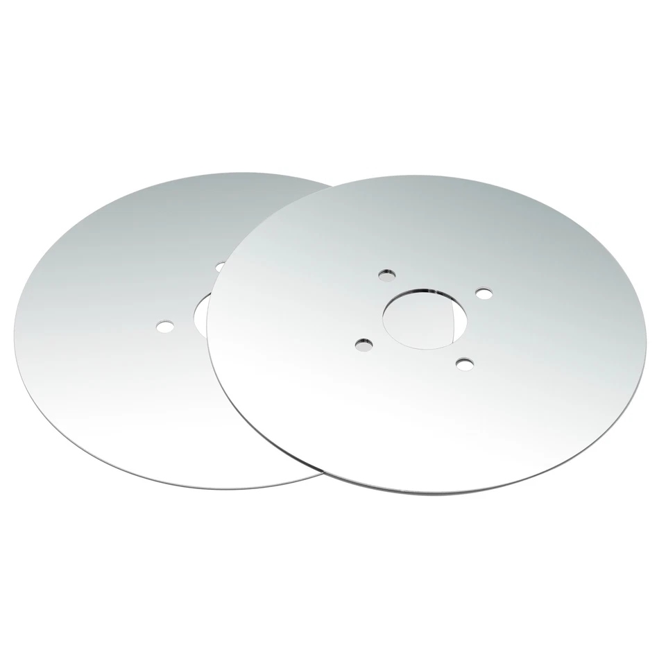2015-2024 For Harley Mirror Polished Wheel Disc Plate Set STOCK Freewheeler MAGS - Image 4 of 4