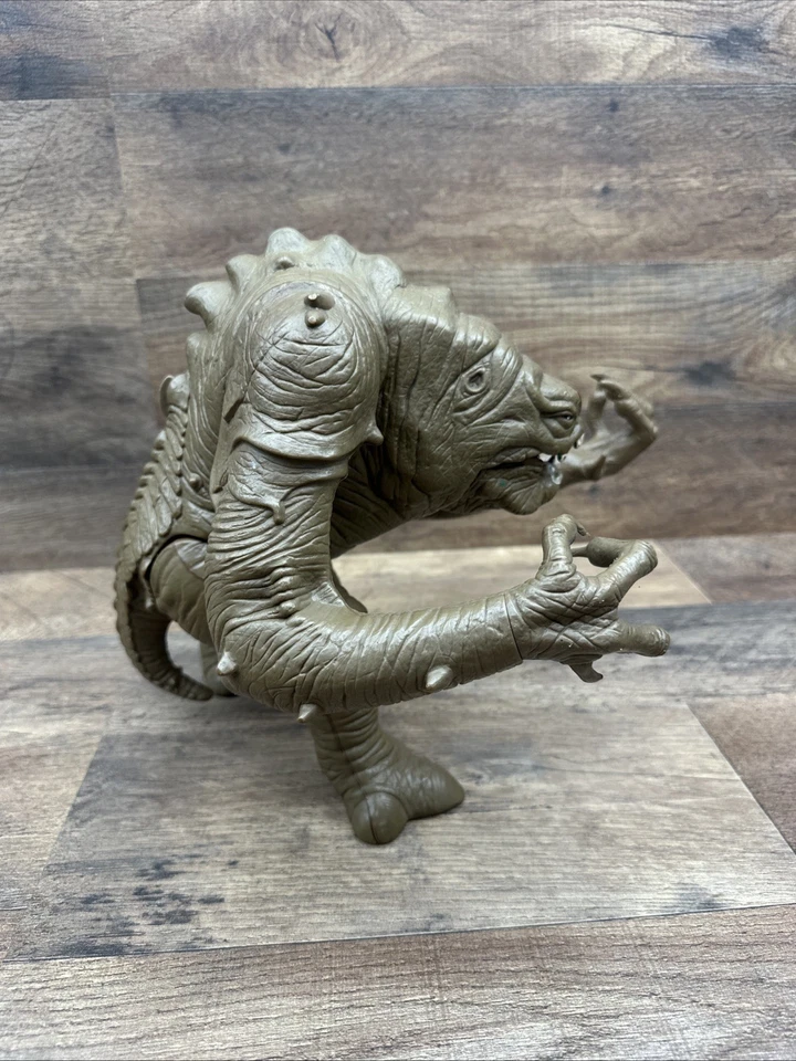 Boneco de ação vintage Kenner Star Wars Rancor ROTJ 1984 mandíbula funcional - Imagem 4 de 4