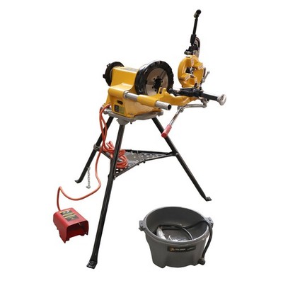 Steel Dragon Tools  300 Pipe Threading Machine works with RIDGID  811A Die Head