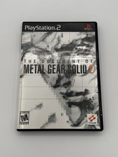 THE DOCUMENT OF METAL GEAR SOLID 2 (PS2, CIB, 2002, KONAMI) CIB Mint