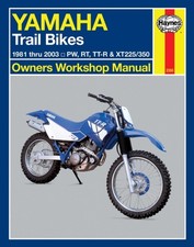 Yamaha Trail Bikes ('81-'16) by Haynes PAPERBACK 9781620923313