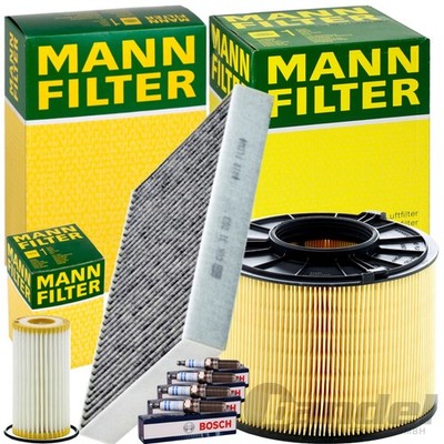 MANN INSPEKTIONSPAKET passend für 2.0/ 35 40 TFSI AUDI A4 B9 A5 F5 150-190 PS