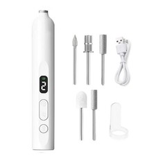 1Set White Toe Nail Grinder For Thick Toenails Set Manicure And Pedicure