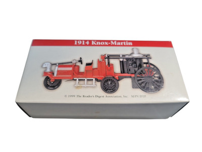 1999 Readers Digest High Speed 1914 Knox-Martin Fire Engine Truck - MIB