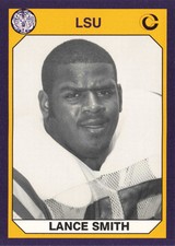 1990 Collegiate Collection LSU Tigers #76 Lance Smith
