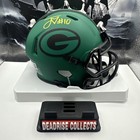 🧀 Jordan Love Autographed Signed Green Bay Packers Rave Mini Helmet 🧀 — photo 1