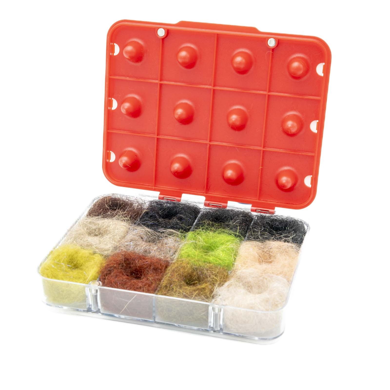 Fulling Mill Euro Nymph Flash Dubbing Selection