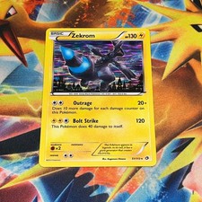 Zekrom 51/113 Holo LEGENDARY TREASURES Moderate Play Pokemon Cared