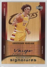 2005-06 Upper Deck Hardcourt Signatures Anderson Varejao #HS-AV Auto