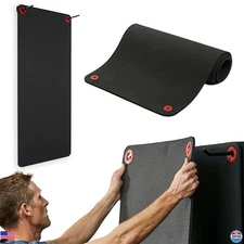Hanging Exercise Mat for Fitness & Yoga, Commercial Grade with Reinforced Holes