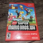 Nintendo New Super Mario Bros. Wii Nintendo Wii Multiplayer Case & Game Only