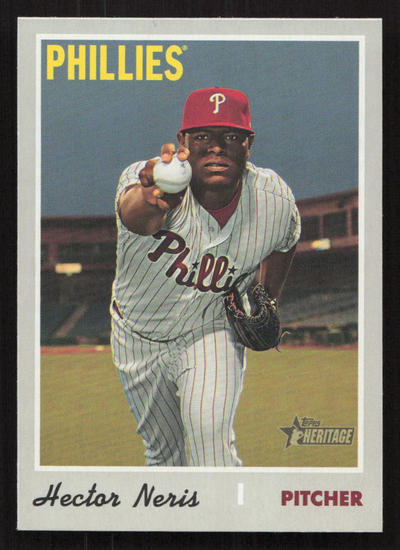 2019 Topps Heritage Hector Neris #722 Card