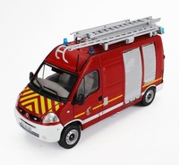 Modellauto Statisch Hachette Renault Master Van Feuerwehr 2003 1:43