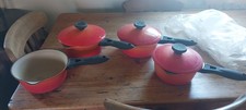 Le Crueset Saucepans Set of 4