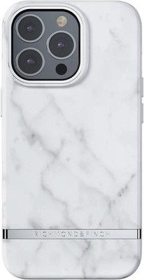 Richmond & Finch iPhone 13 Pro Max Hülle Slim Drop Getestet Designer Weiß Marmor